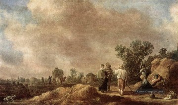  king - Haymaking Jan van Goyen